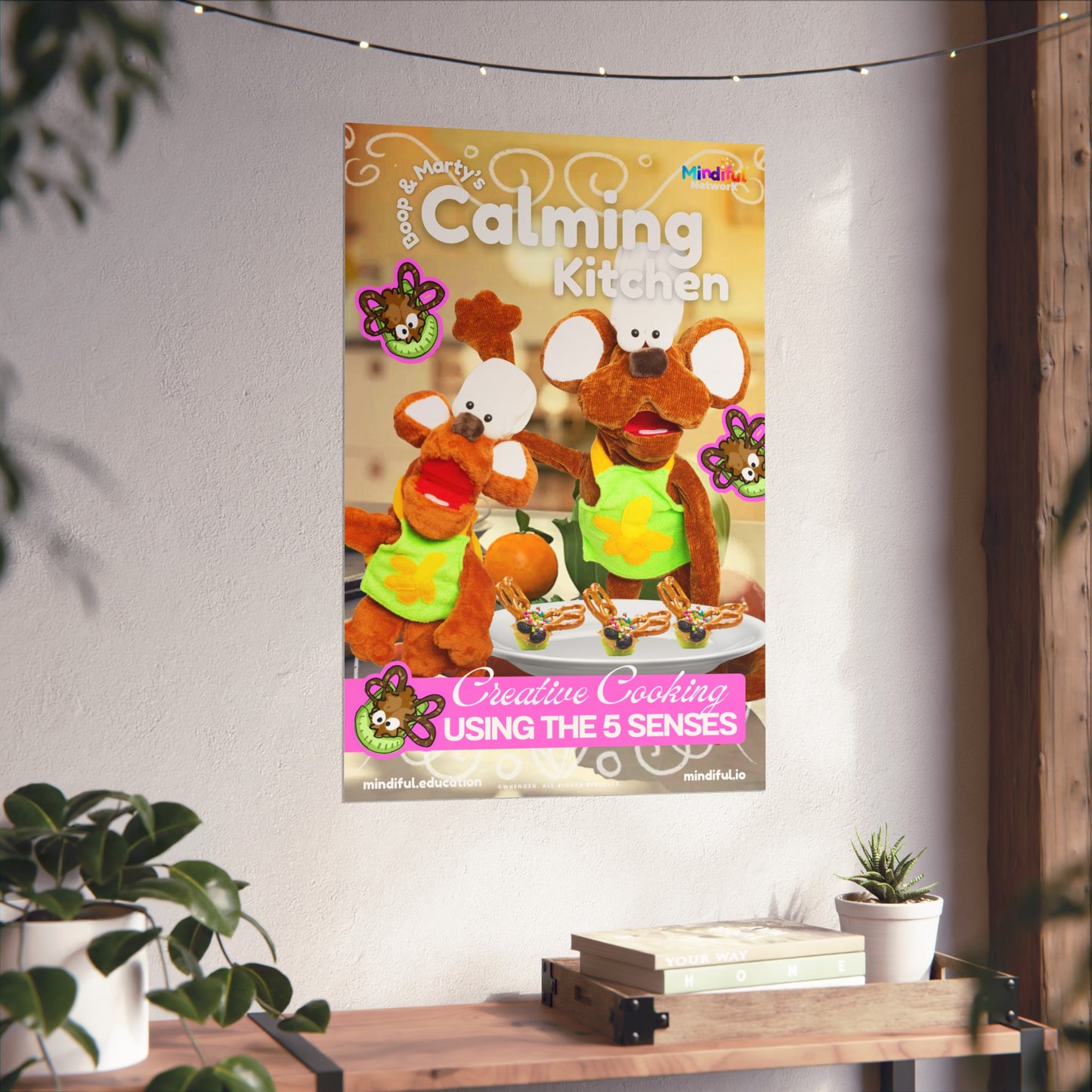 Mindiful® "Calming Kitchen" Matte Vertical Poster