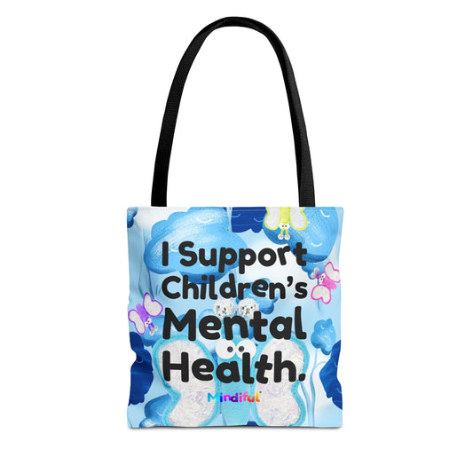 Mindiful® "I Support Children's Mental Health" Steve Tote Bag