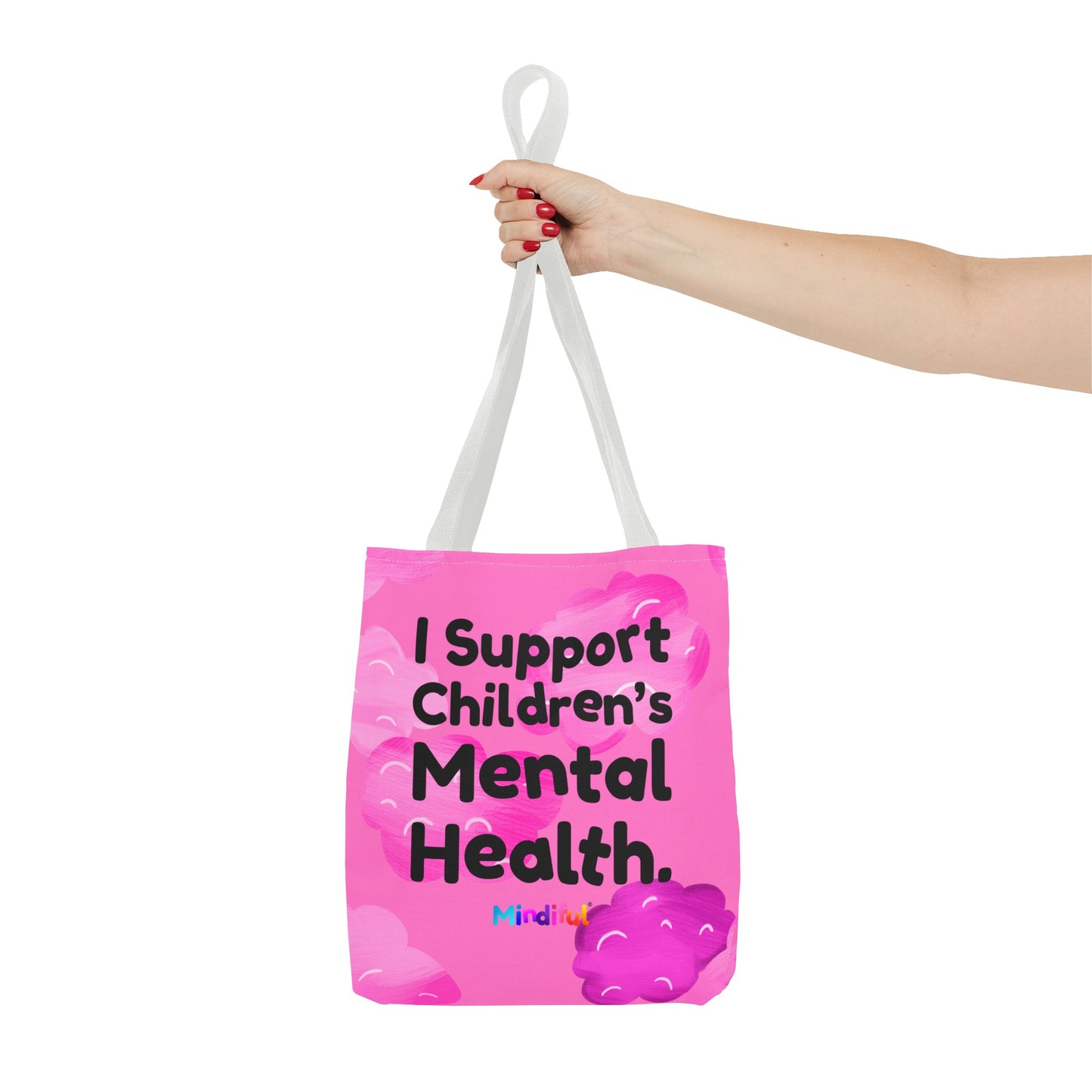 Mindiful® "I Support Children's Mental Health" Little Bird Tote Bag