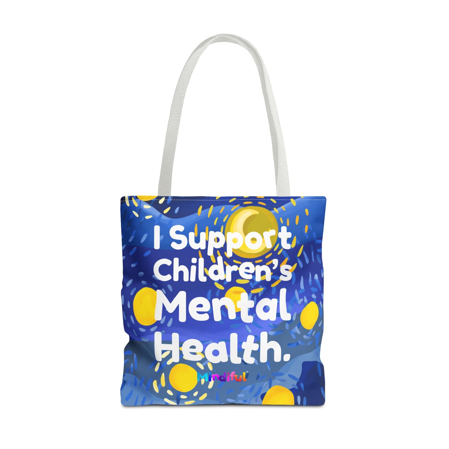 Mindiful® "I Support Children's Mental Health" Starling Tote Bag