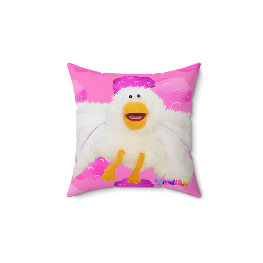 Mindiful® "Little Bird" Square Pillow