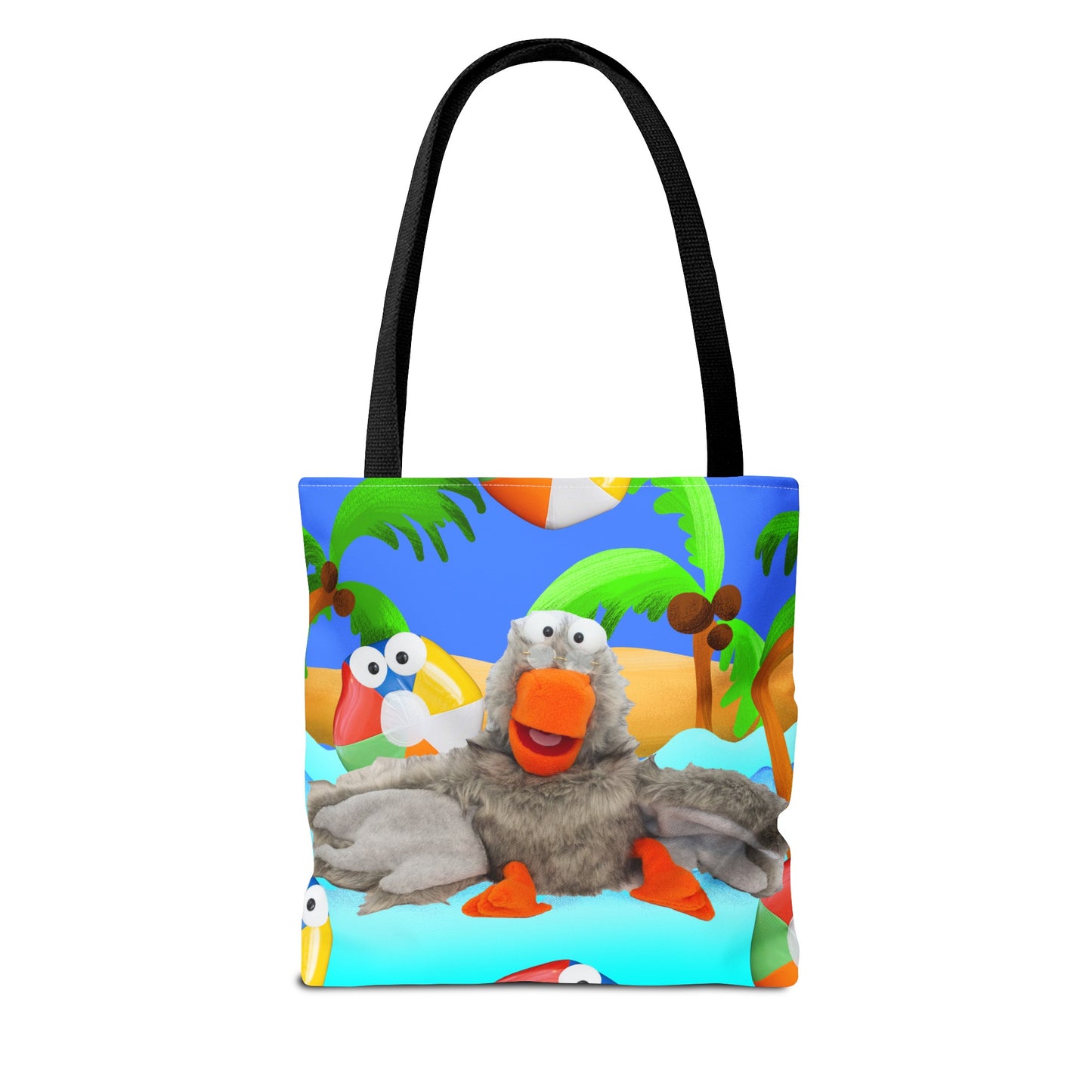 Mindiful® "I Support Children's Mental Health" Grey Bird Tote Bag