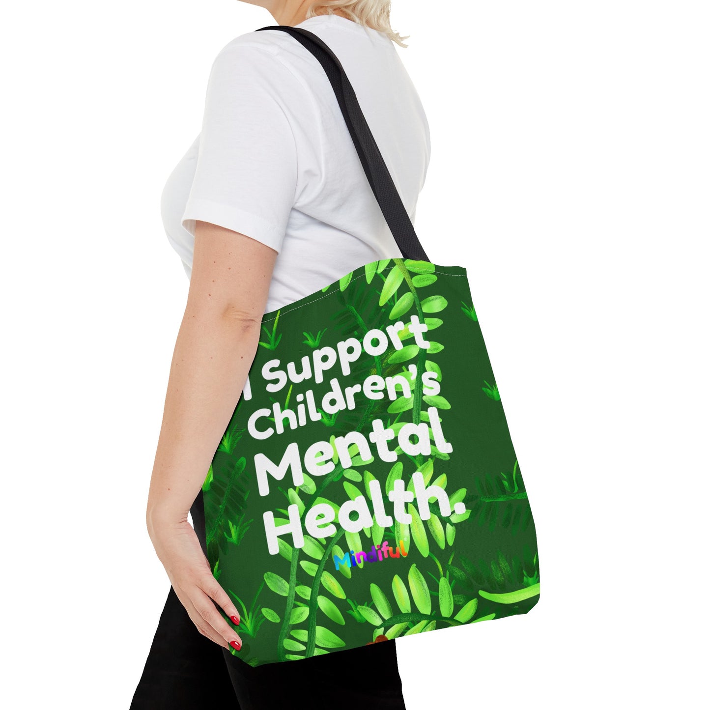 Mindiful® "I Support Children's Mental Health" Marty Tote Bag