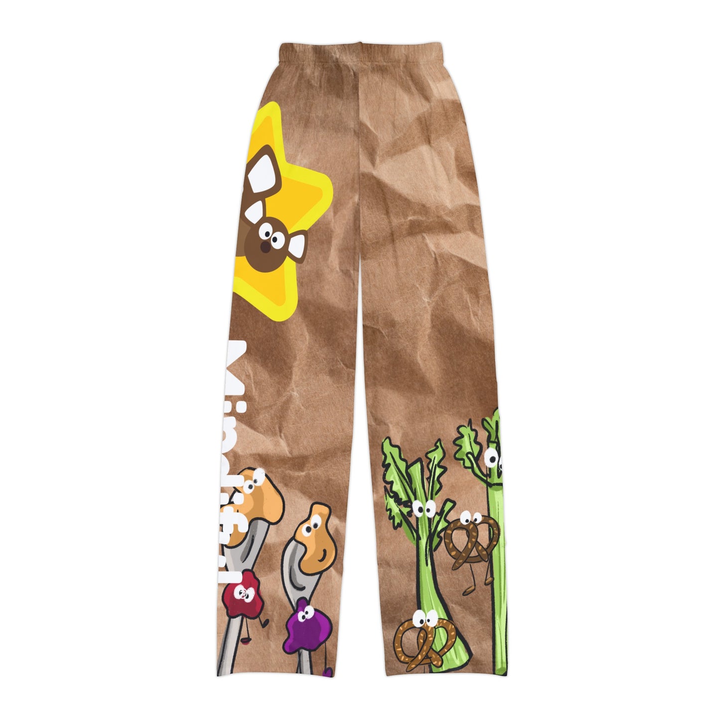 Calming Kitchen - Faux Lunch Bag Outfit - Kids Pajama Pants