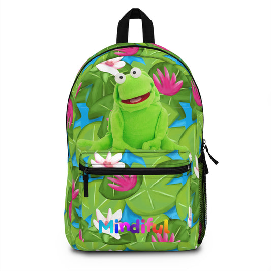 Mindiful® "Lily Pad Puddles" Backpack