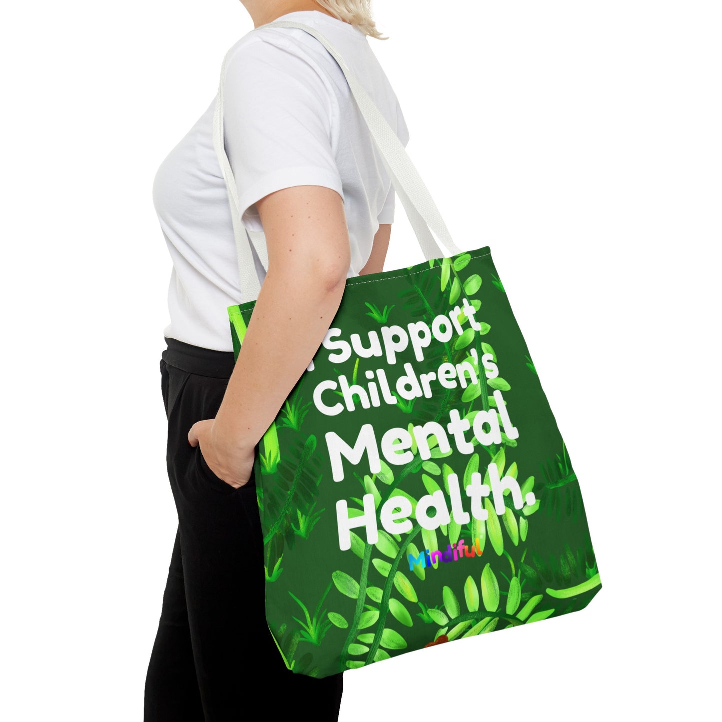 Mindiful® "I Support Children's Mental Health" Marty Tote Bag