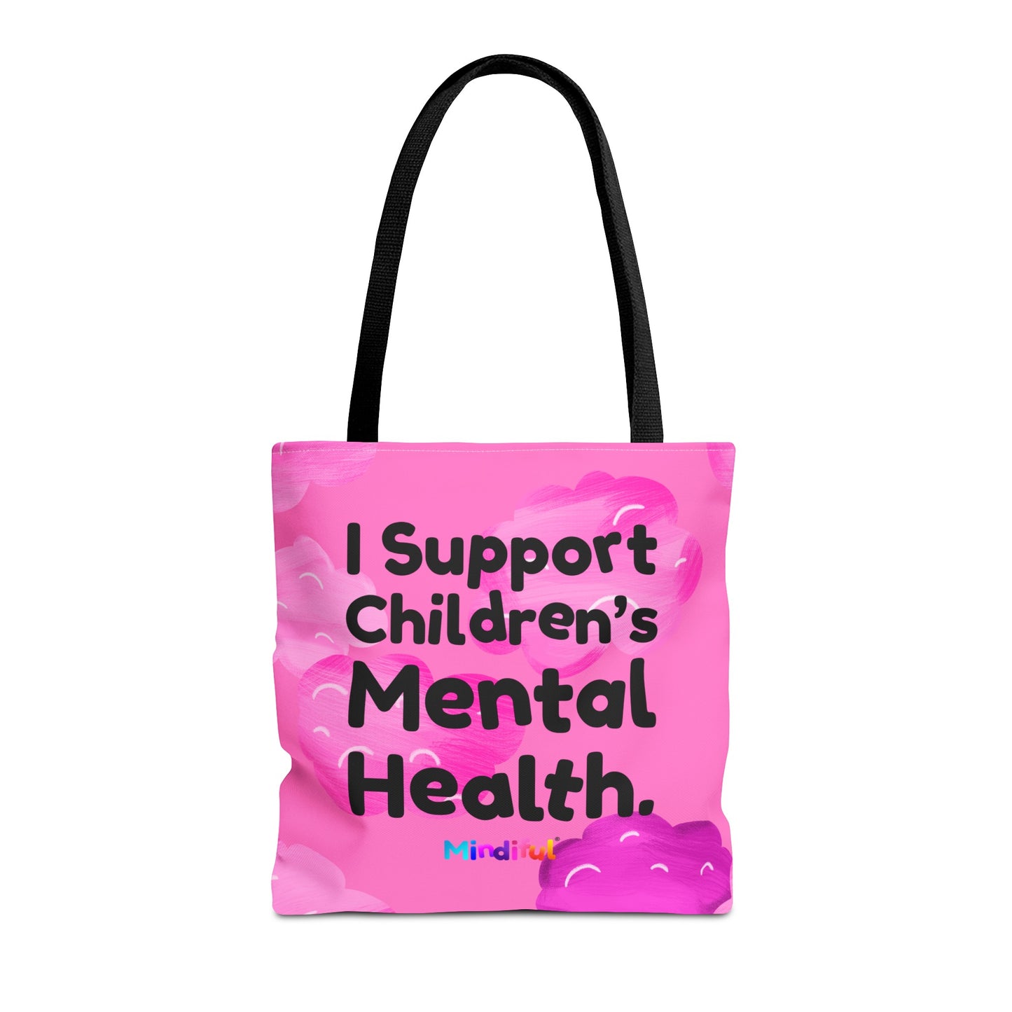 Mindiful® "I Support Children's Mental Health" Little Bird Tote Bag