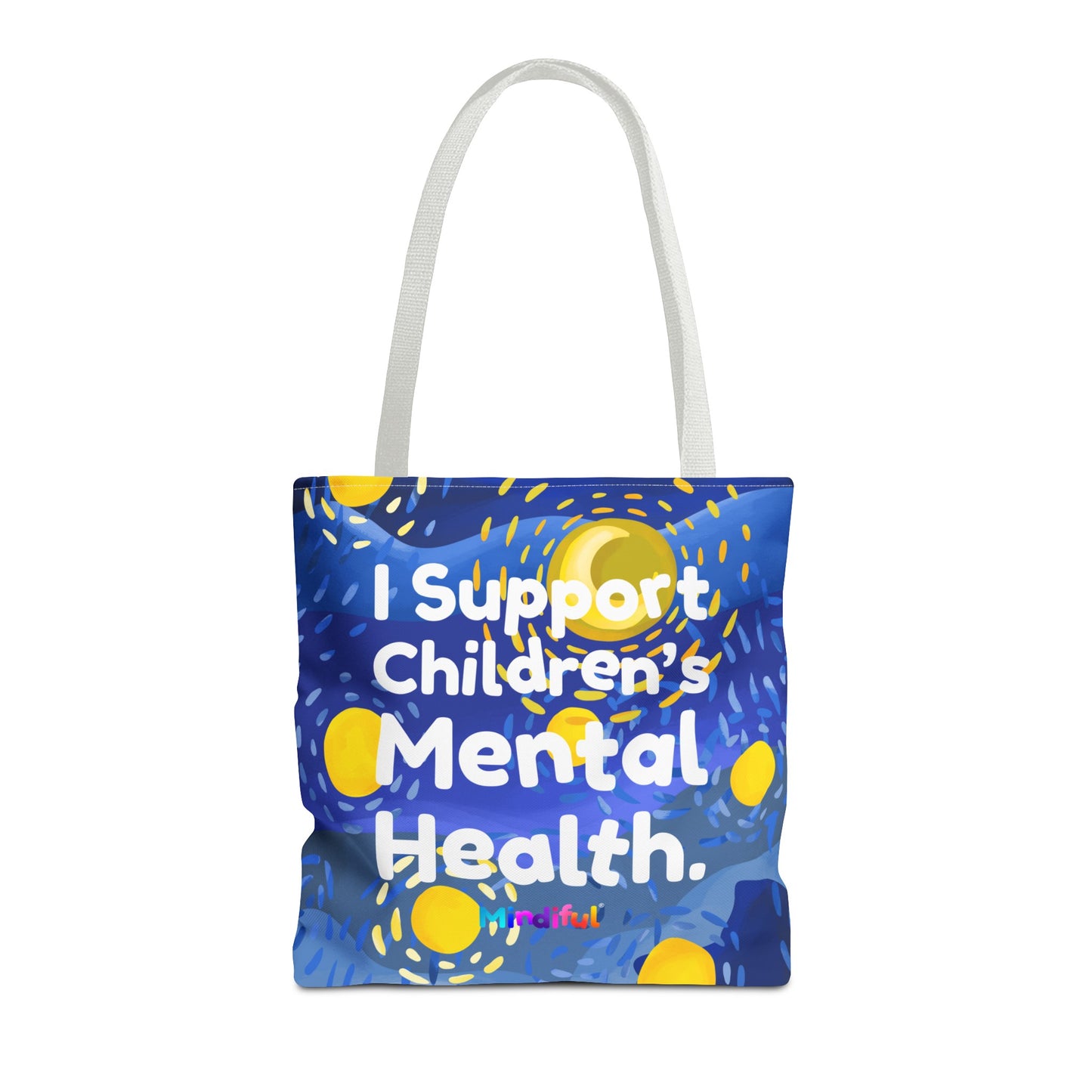 Mindiful® "I Support Children's Mental Health" Starling Tote Bag