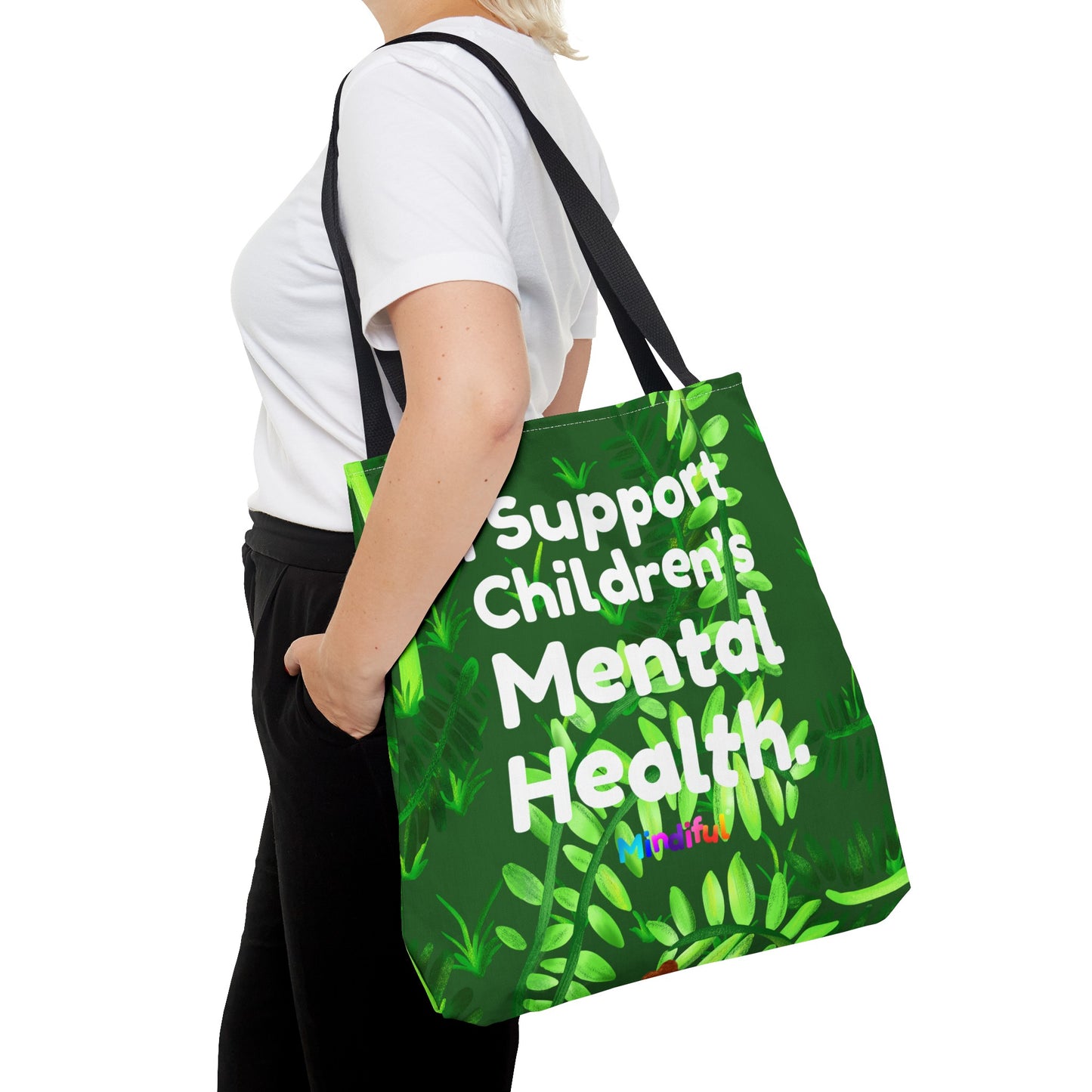 Mindiful® "I Support Children's Mental Health" Marty Tote Bag