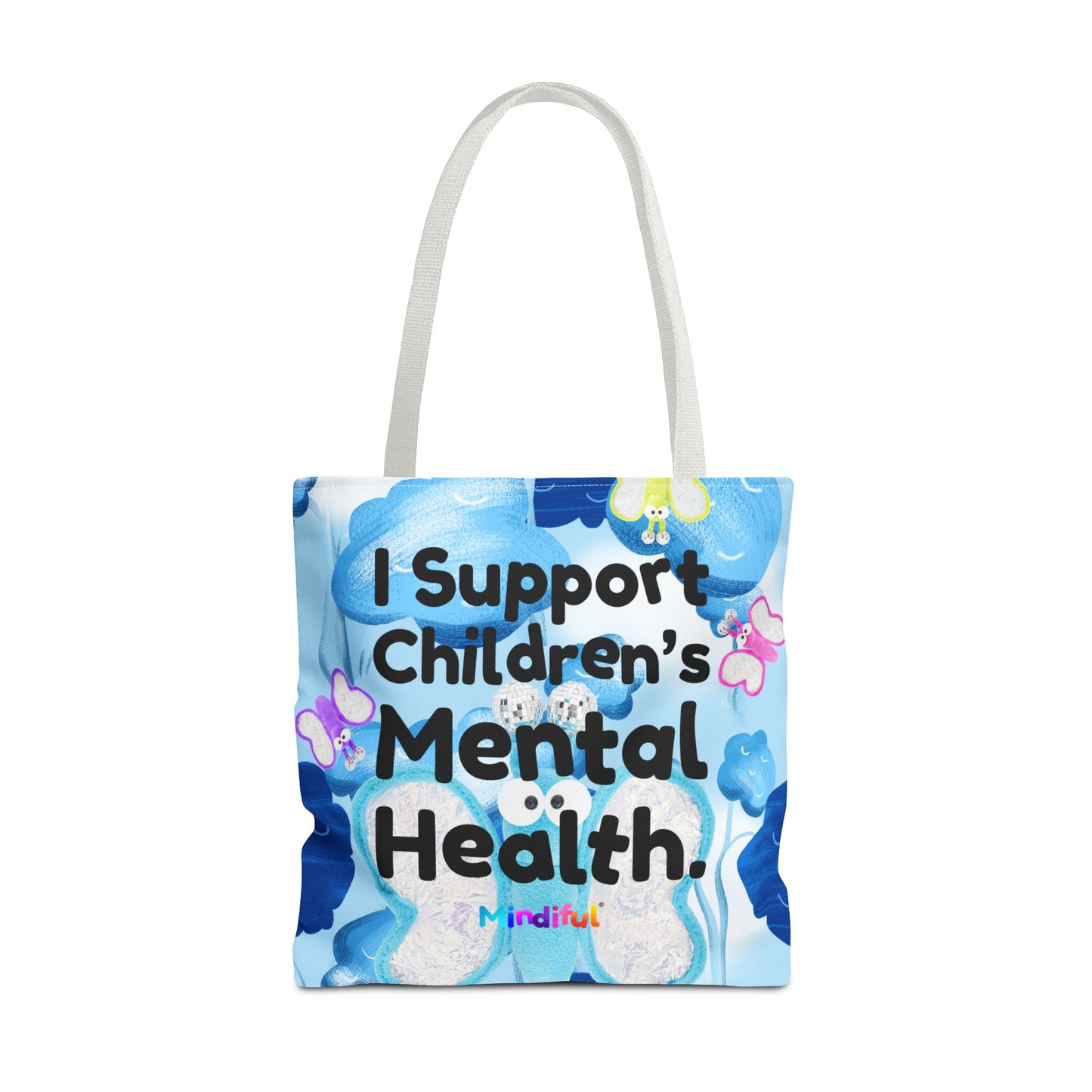 Mindiful® "I Support Children's Mental Health" Steve Tote Bag