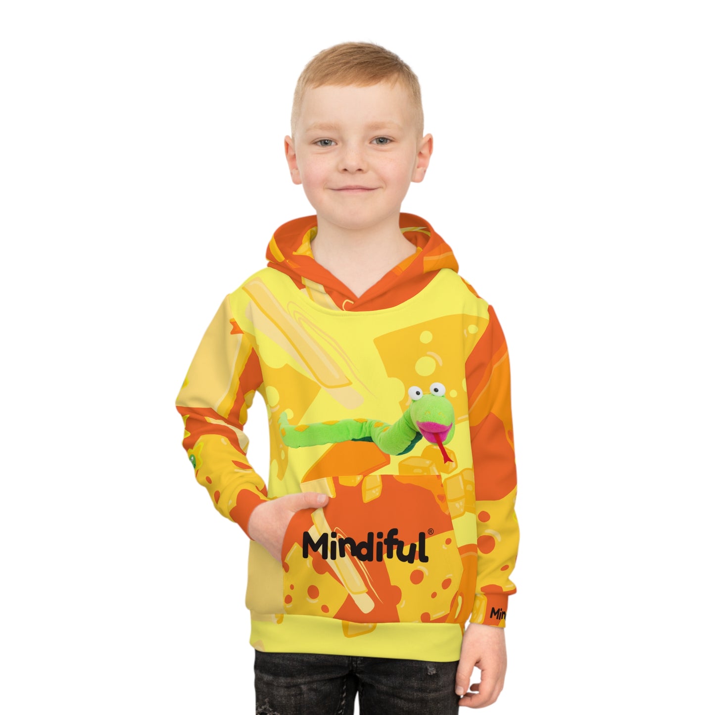 Mindiful® "Cheesy Snorey" Children's Hoodie