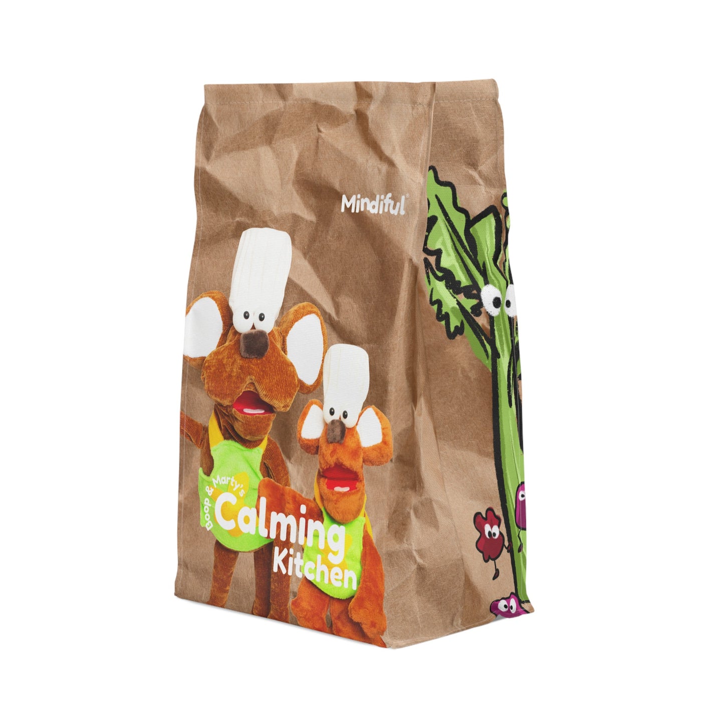 Calming Kitchen Reusable "Paper" Lunch Bag