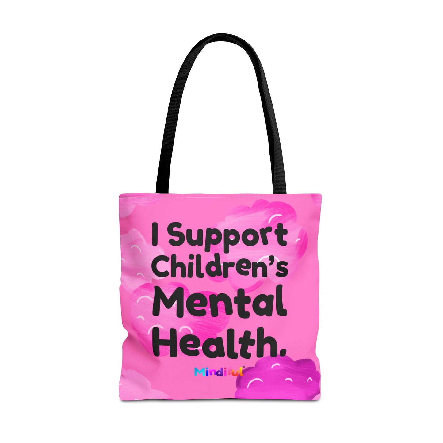 Mindiful® "I Support Children's Mental Health" Little Bird Tote Bag