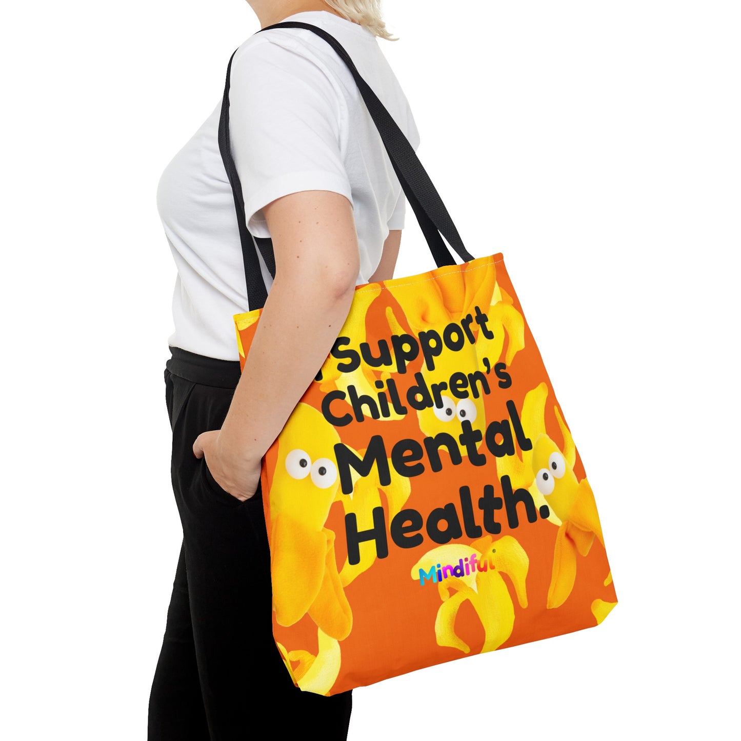 Mindiful® "I Support Children's Mental Health" Boop Tote Bag