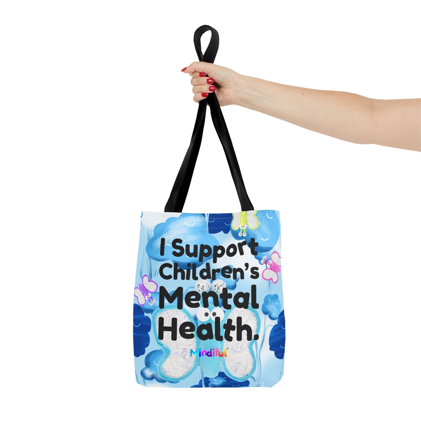 Mindiful® "I Support Children's Mental Health" Steve Tote Bag