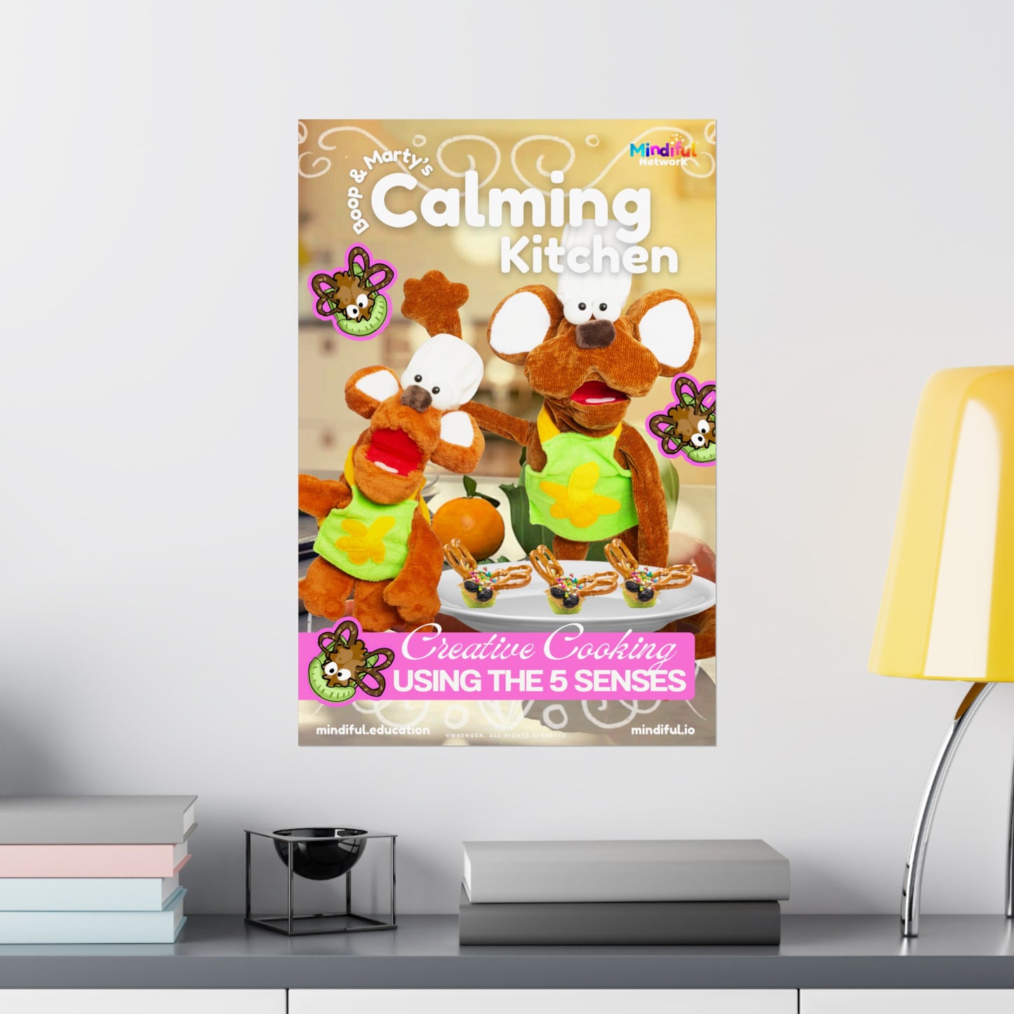 Mindiful® "Calming Kitchen" Matte Vertical Poster