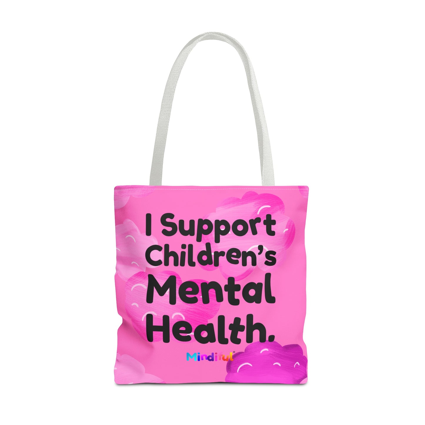 Mindiful® "I Support Children's Mental Health" Little Bird Tote Bag