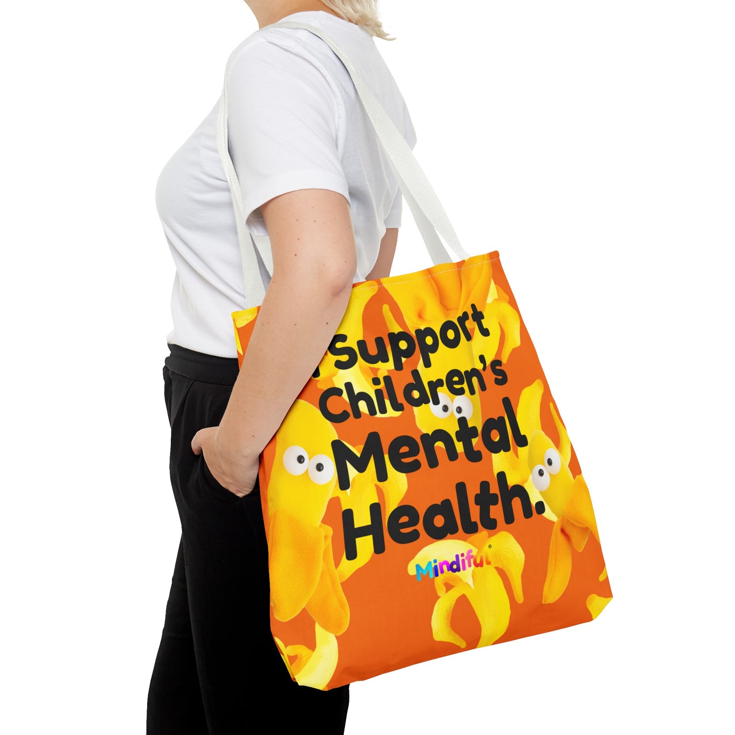 Mindiful® "I Support Children's Mental Health" Boop Tote Bag