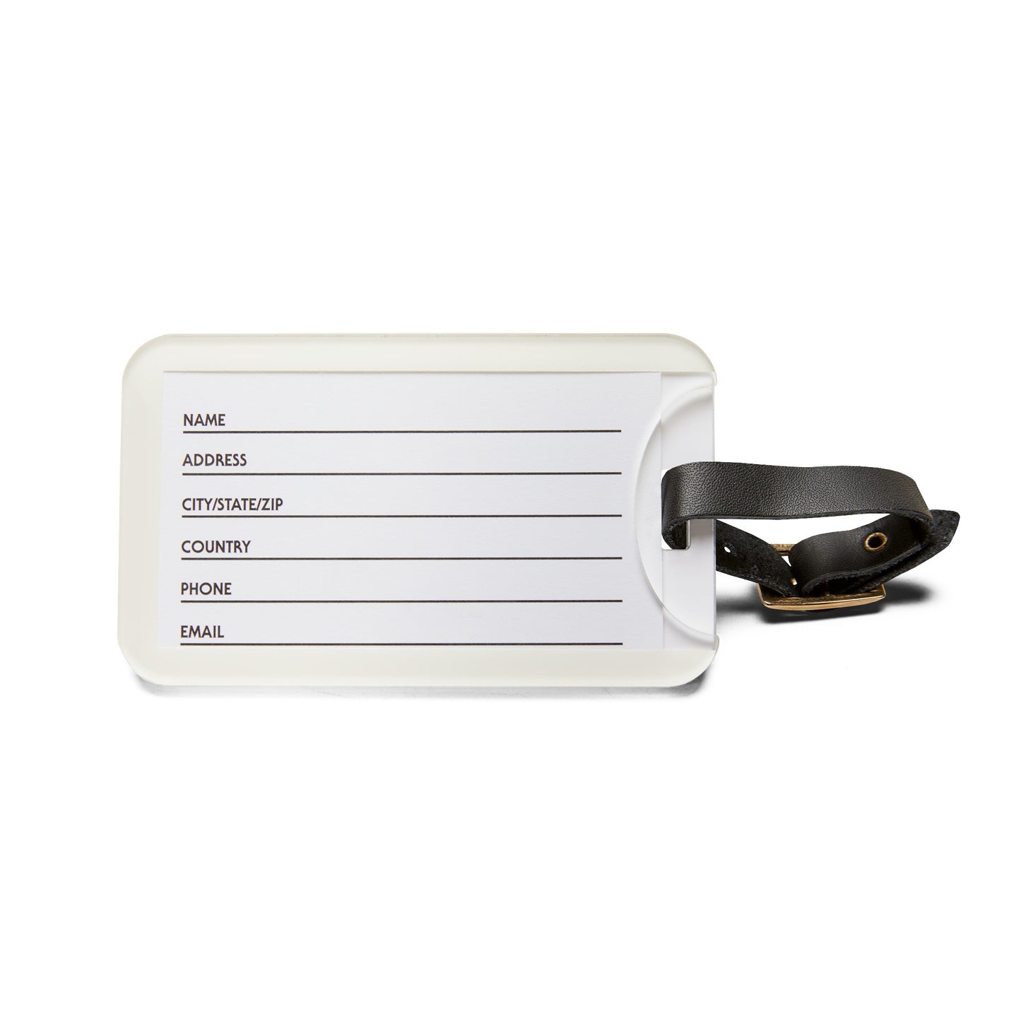 Breathing Boarding Pass Luggage Tag