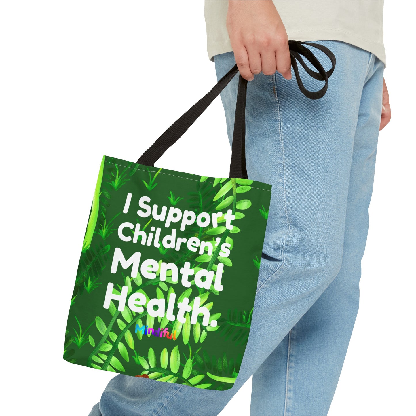 Mindiful® "I Support Children's Mental Health" Marty Tote Bag