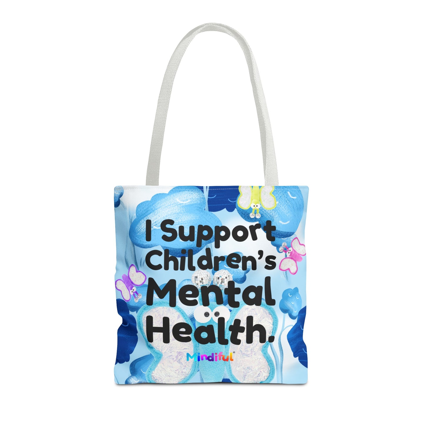 Mindiful® "I Support Children's Mental Health" Steve Tote Bag