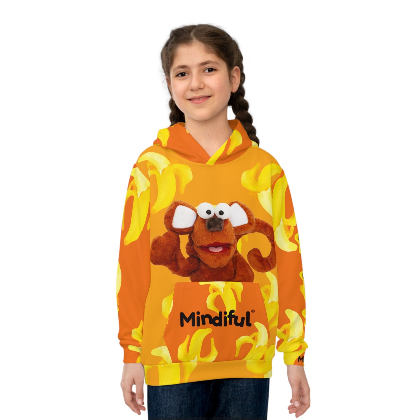 Mindiful® "Boop Bananas" Children's Hoodie