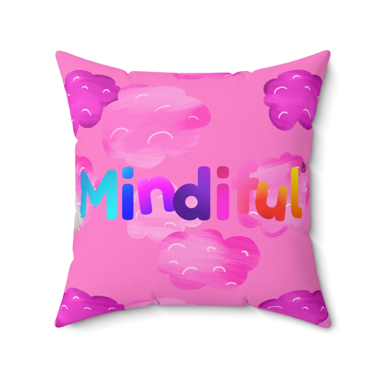 Mindiful® "Little Bird" Square Pillow