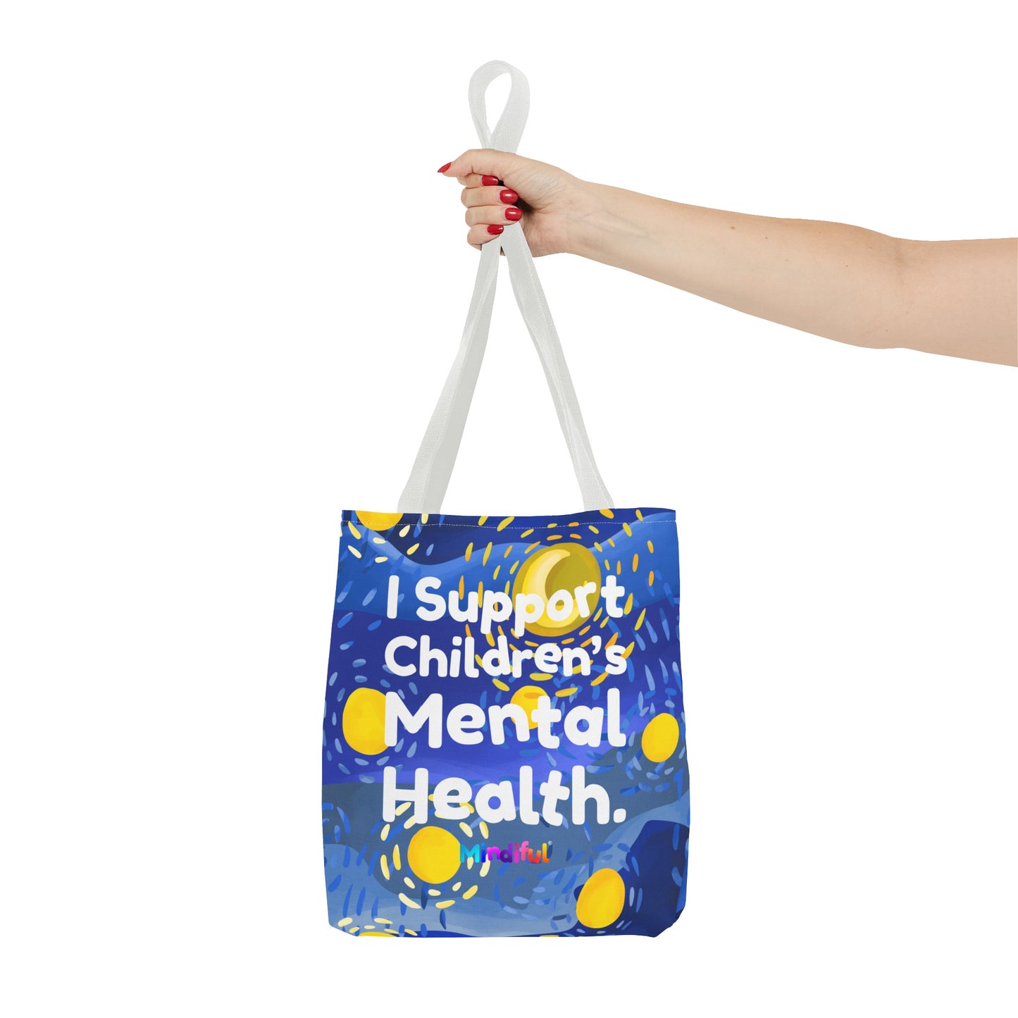 Mindiful® "I Support Children's Mental Health" Starling Tote Bag