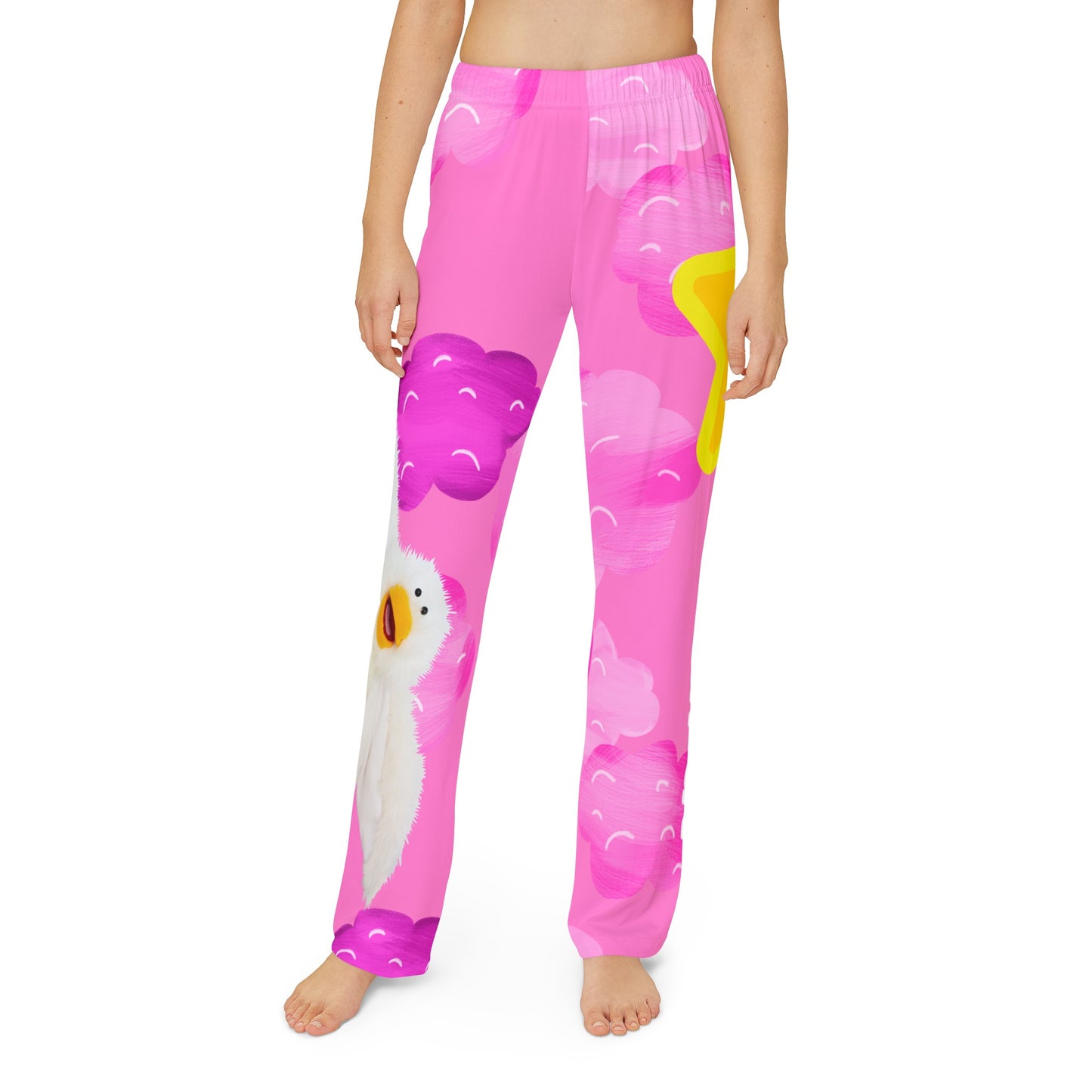 Mindiful® "Little Bird Think Pink" Kids Pajama Pants