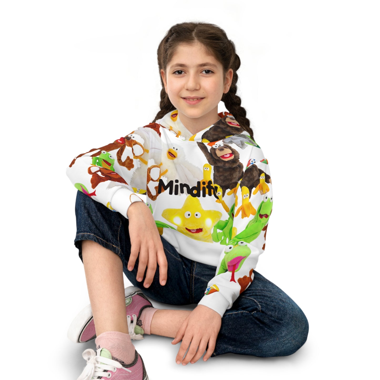 Mindiful® "I Support Children's Mental Health" Children's Hoodie