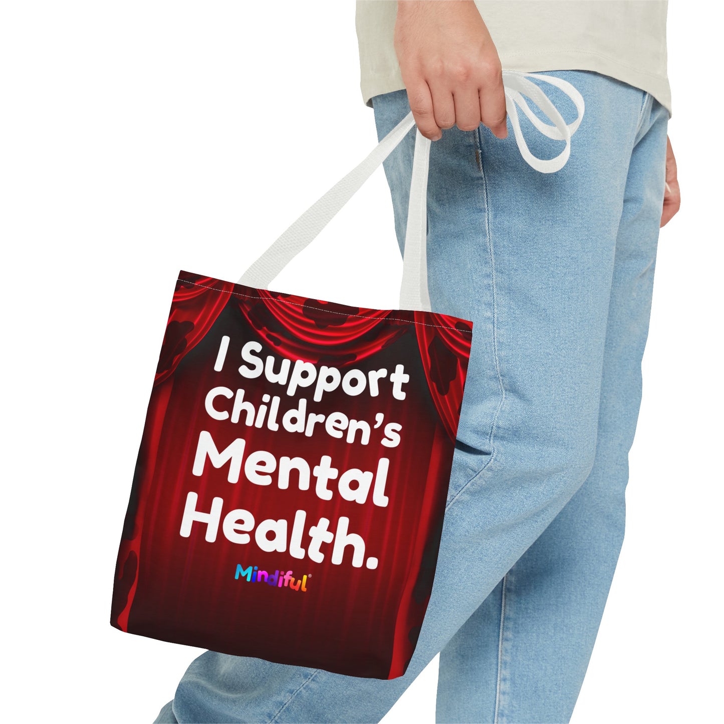 Mindiful® "I Support Children's Mental Health" The Moon Show Tote Bag