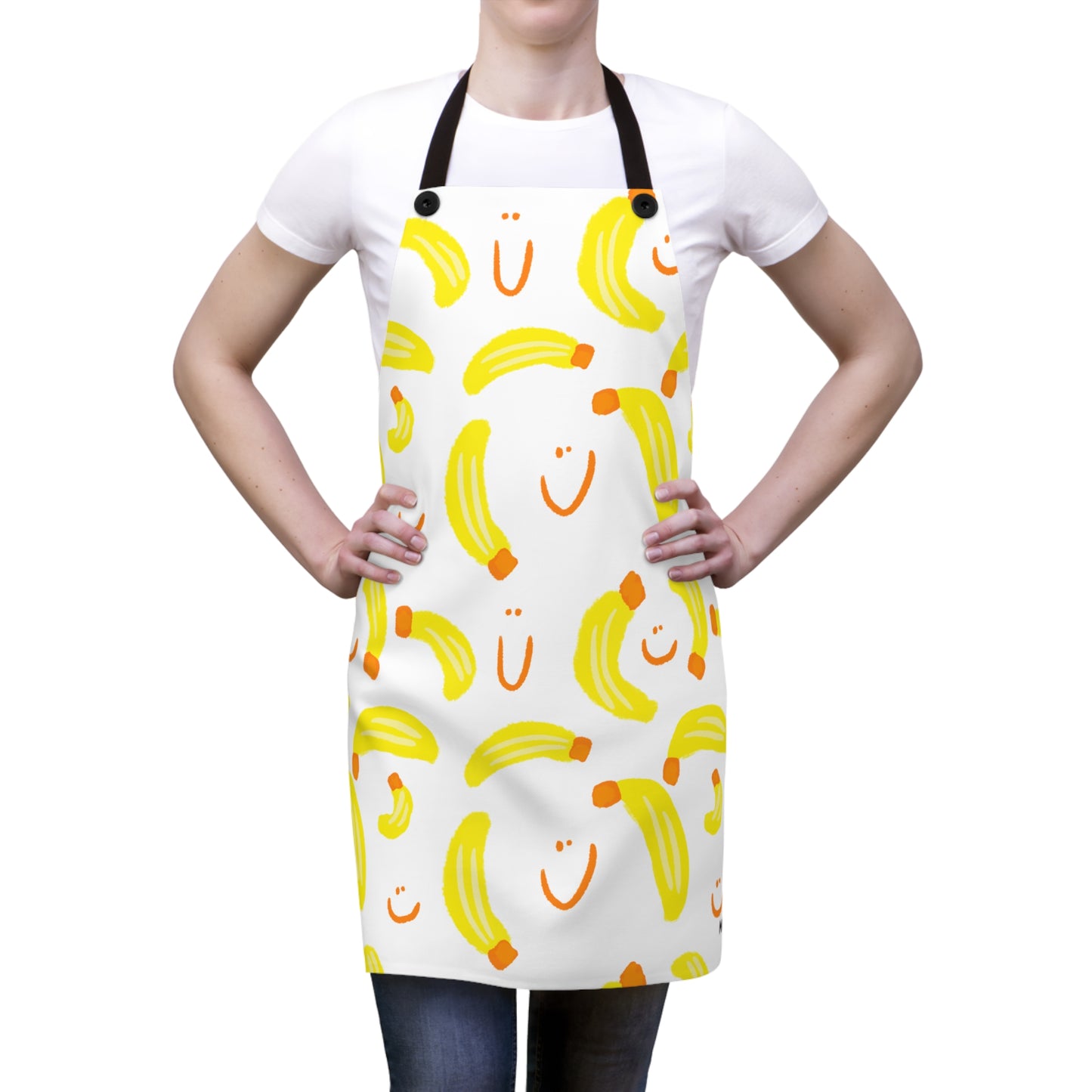 Calming Kitchen - Happy Banana Prop Print Apron