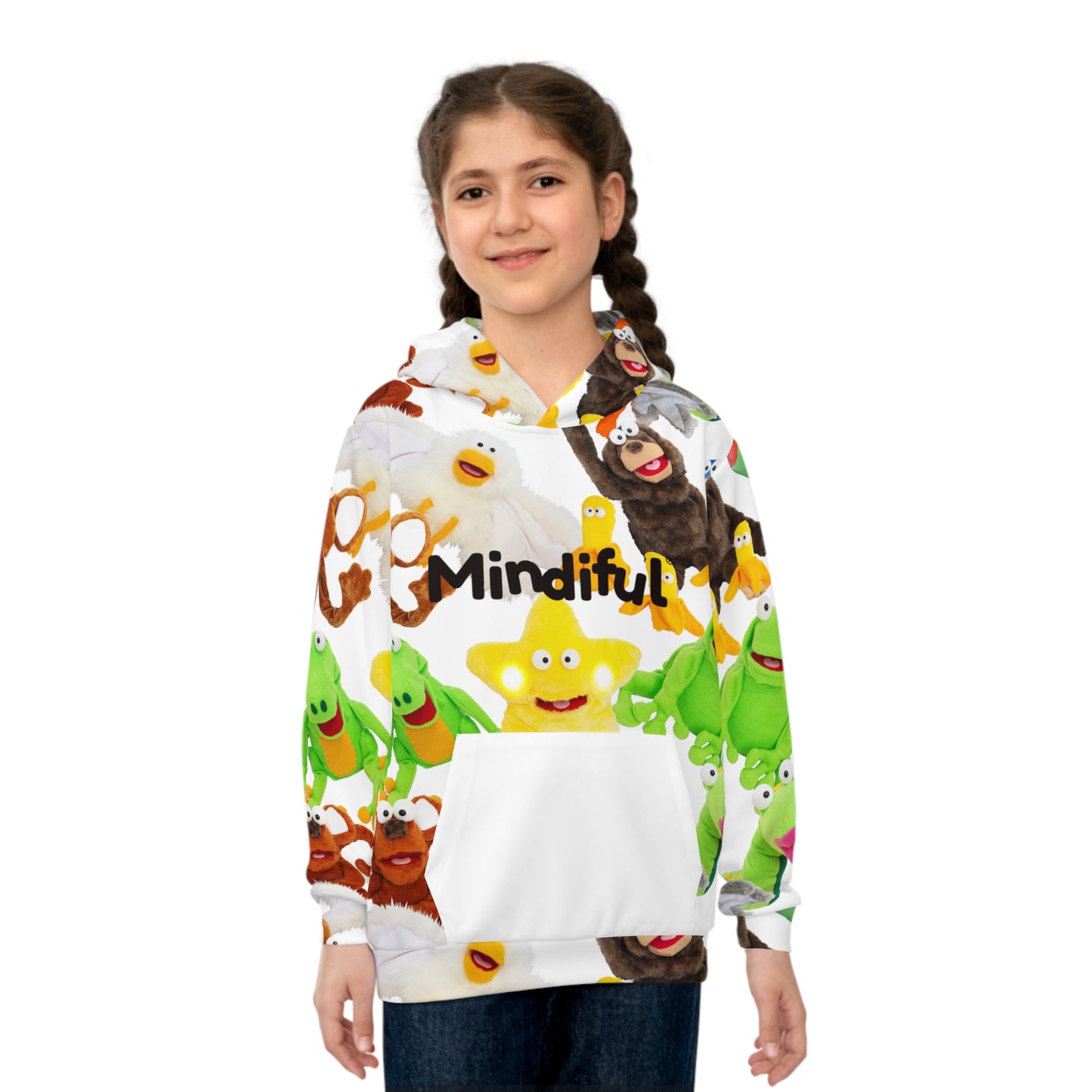 Mindiful® "I Support Children's Mental Health" Children's Hoodie