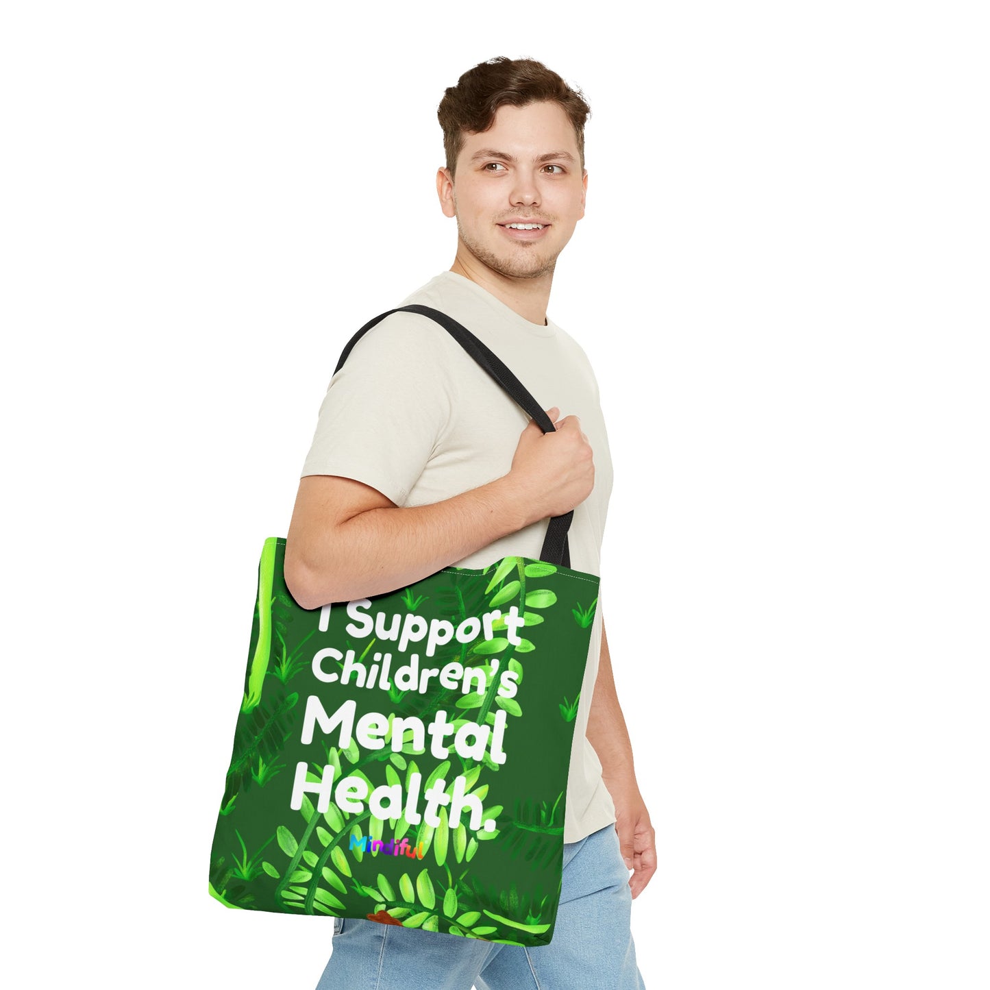 Mindiful® "I Support Children's Mental Health" Marty Tote Bag