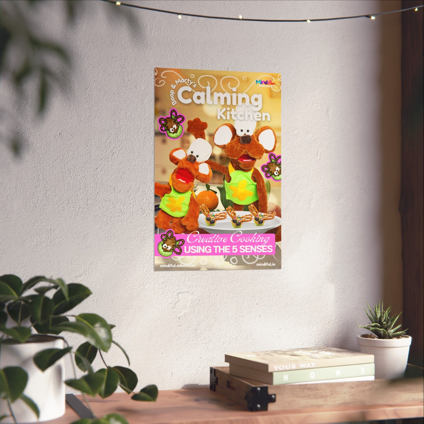 Mindiful® "Calming Kitchen" Matte Vertical Poster