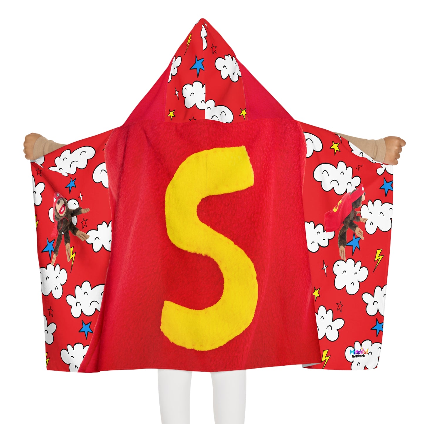 Mindiful® "Super Sloth Problem Solvers" Youth Hooded Towel