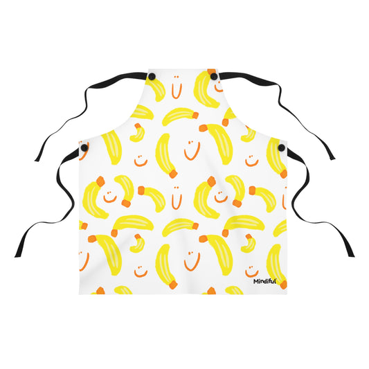 Calming Kitchen - Happy Banana Prop Print Apron