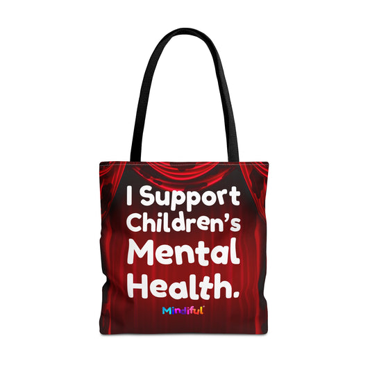 Mindiful® "I Support Children's Mental Health" The Moon Show Tote Bag