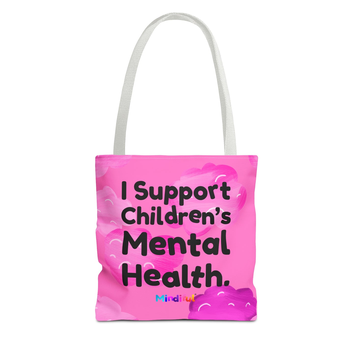 Mindiful® "I Support Children's Mental Health" Little Bird Tote Bag