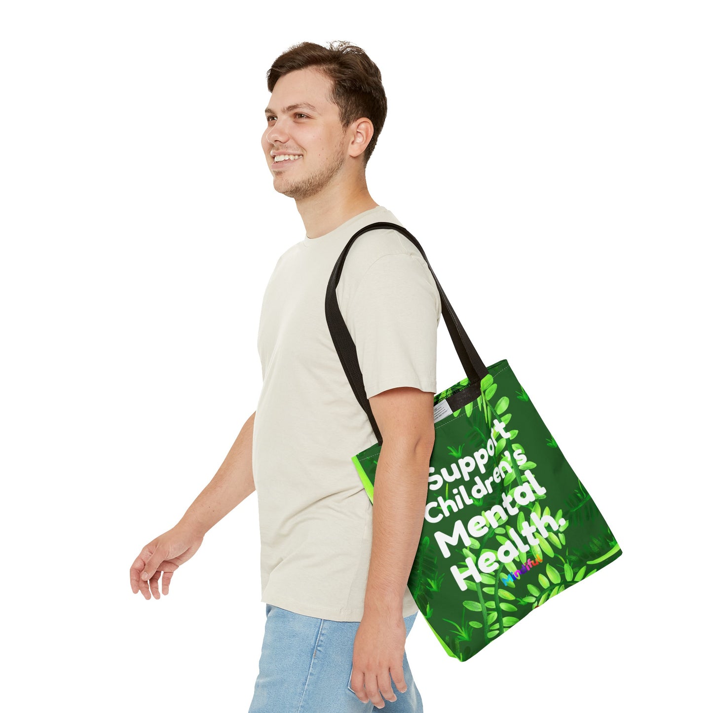 Mindiful® "I Support Children's Mental Health" Marty Tote Bag