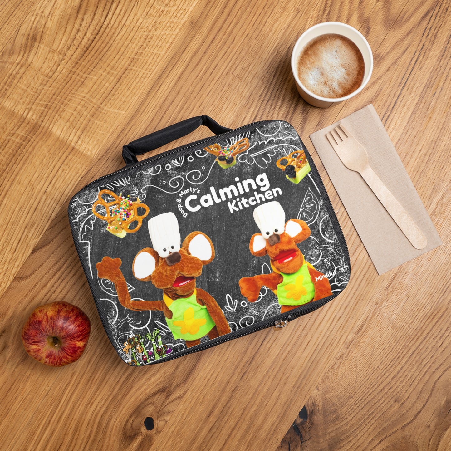 Calming Kitchen "Chalkboard" Lunch Bag