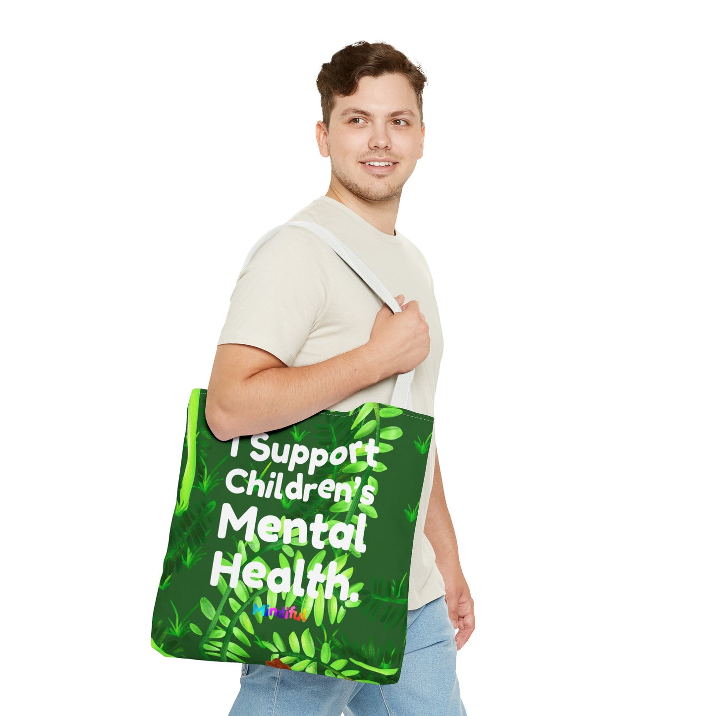 Mindiful® "I Support Children's Mental Health" Marty Tote Bag