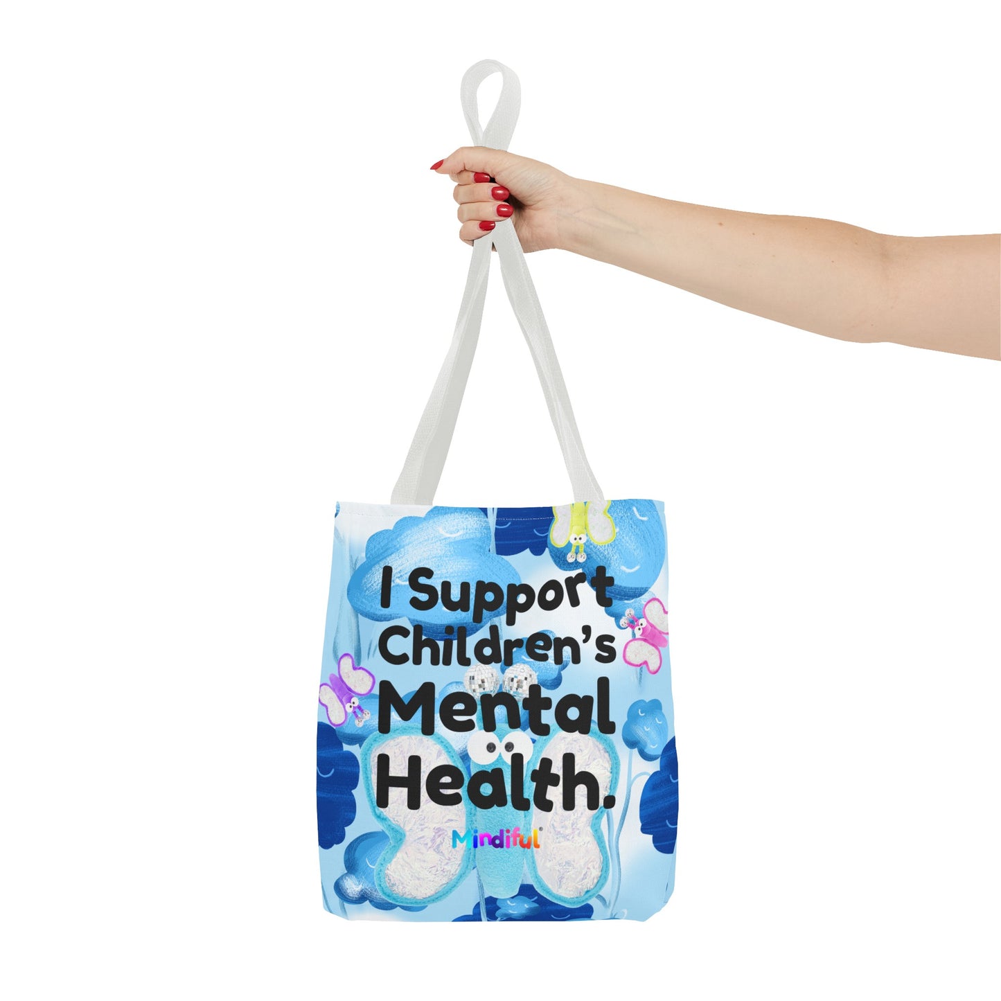 Mindiful® "I Support Children's Mental Health" Steve Tote Bag