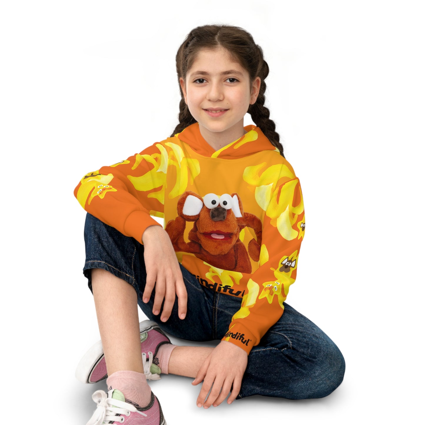 Mindiful® "Boop Bananas" Children's Hoodie