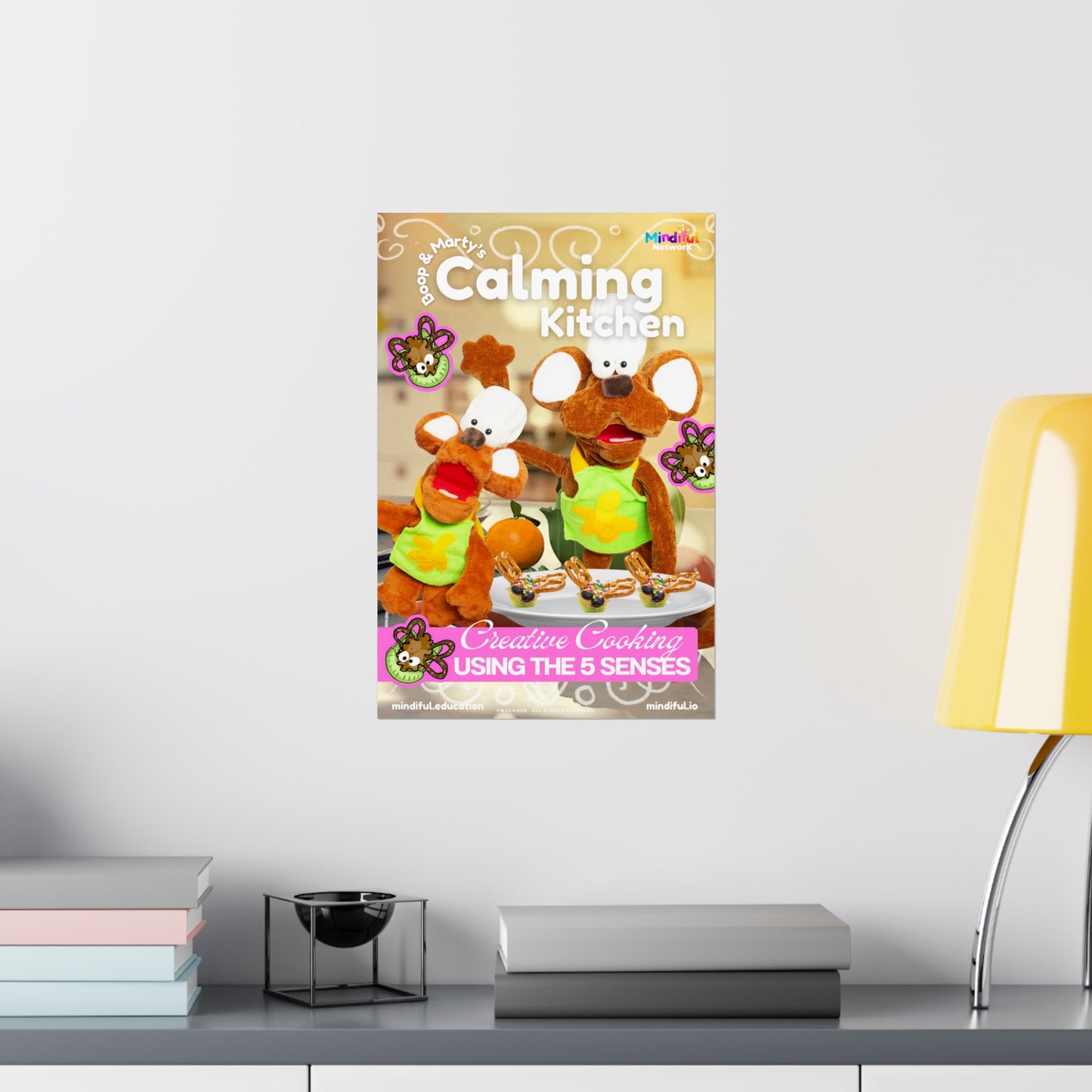 Mindiful® "Calming Kitchen" Matte Vertical Poster