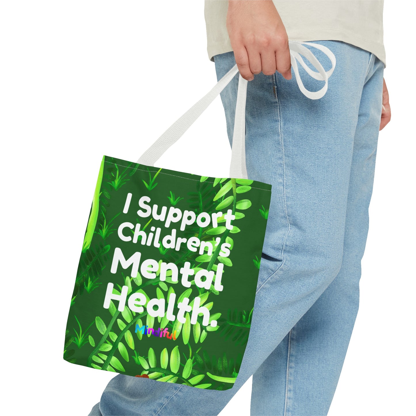 Mindiful® "I Support Children's Mental Health" Marty Tote Bag