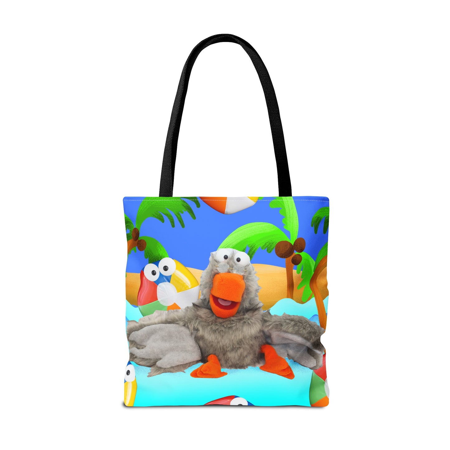 Mindiful® "I Support Children's Mental Health" Grey Bird Tote Bag