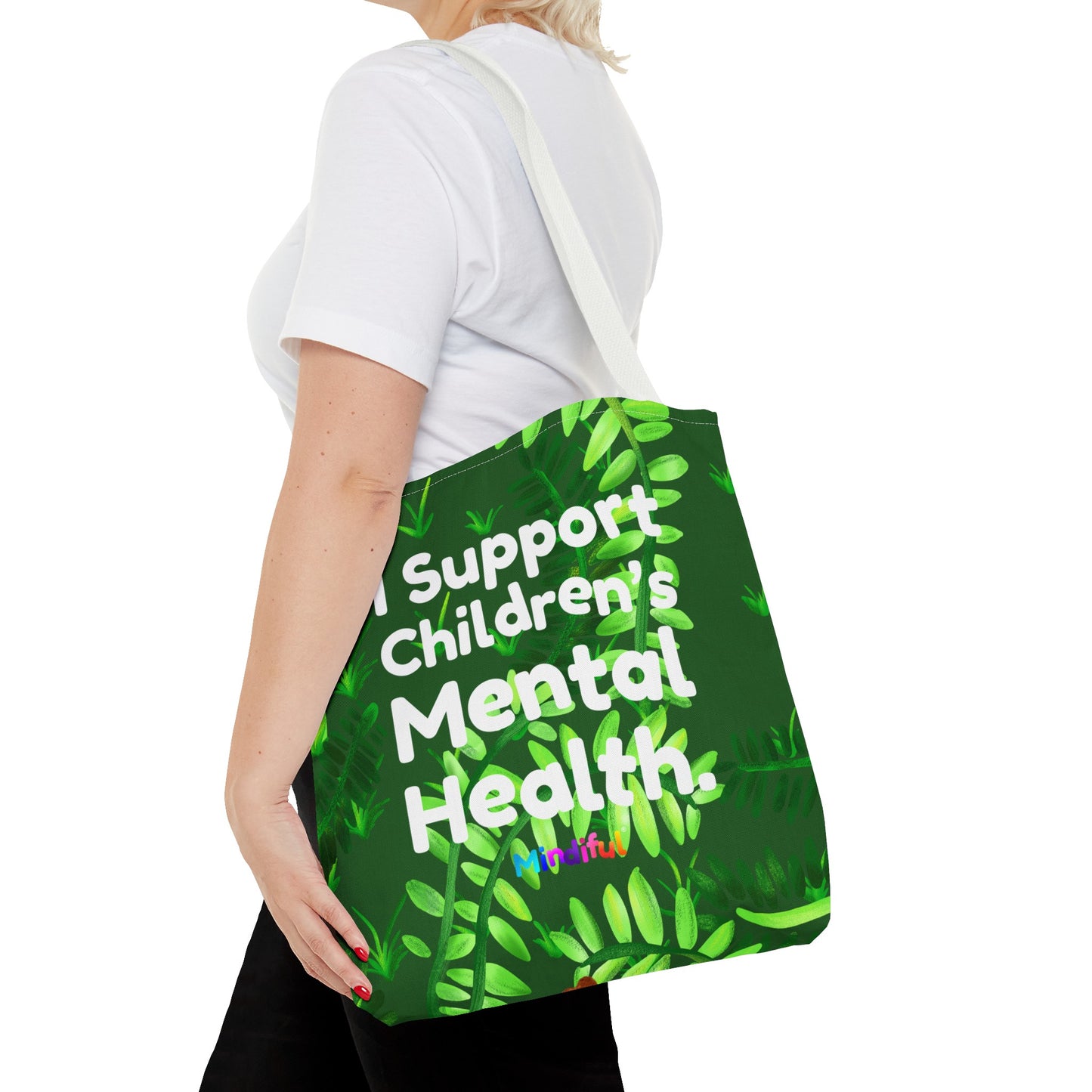 Mindiful® "I Support Children's Mental Health" Marty Tote Bag