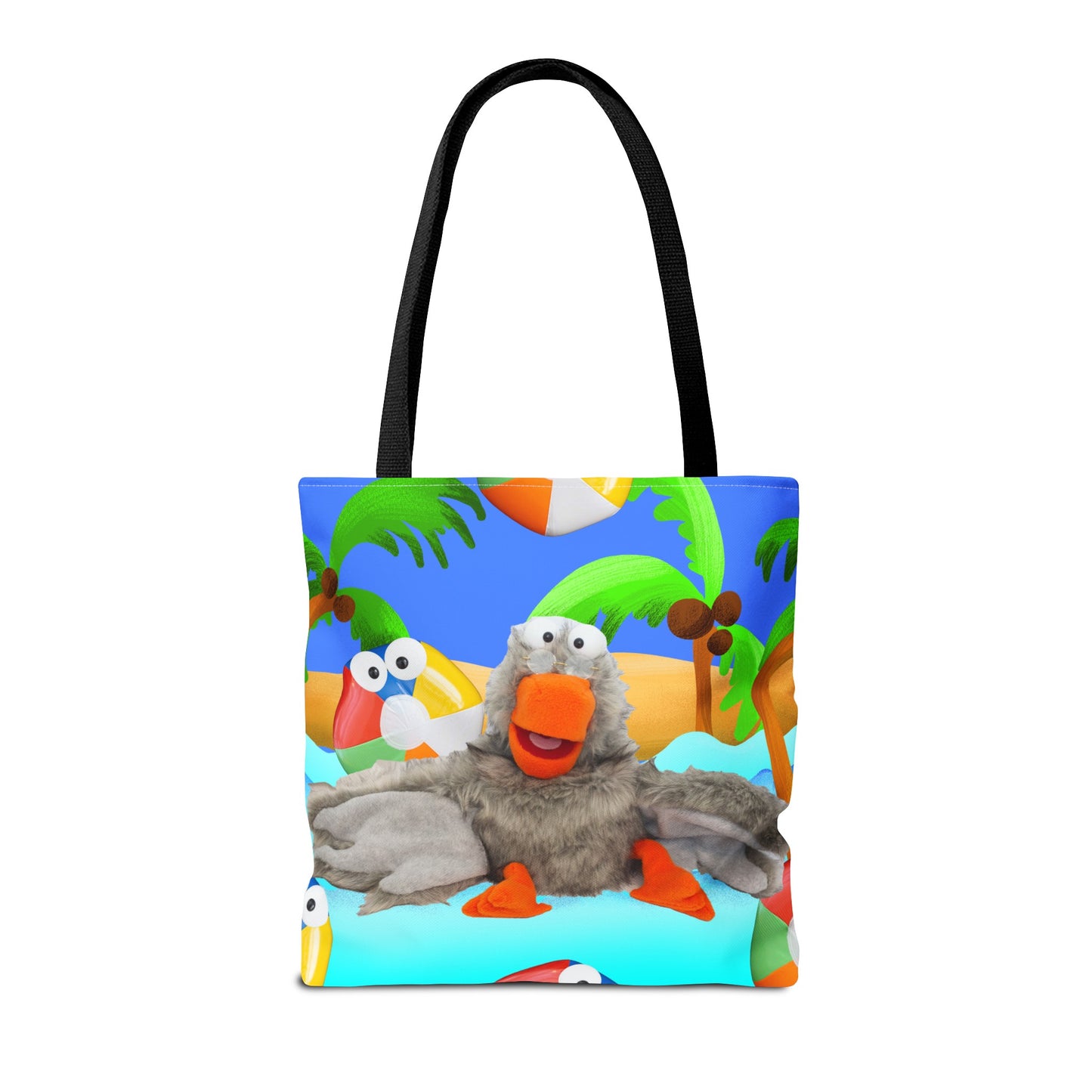 Mindiful® "I Support Children's Mental Health" Grey Bird Tote Bag