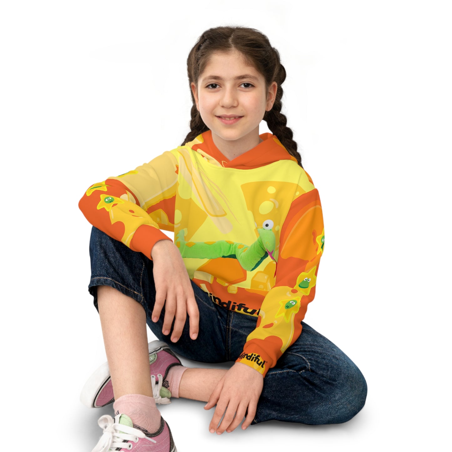 Mindiful® "Cheesy Snorey" Children's Hoodie